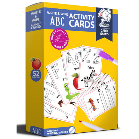 Activity Cards - Abc - Write & Wipe