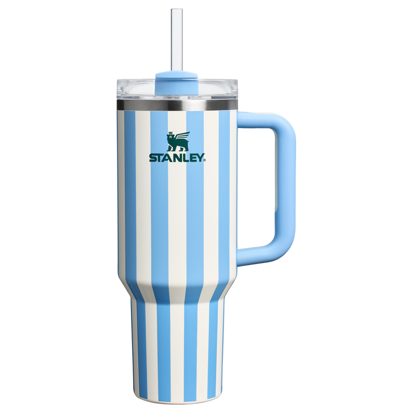 40oz Quencher Tumbler with Handle — Stainless Steel