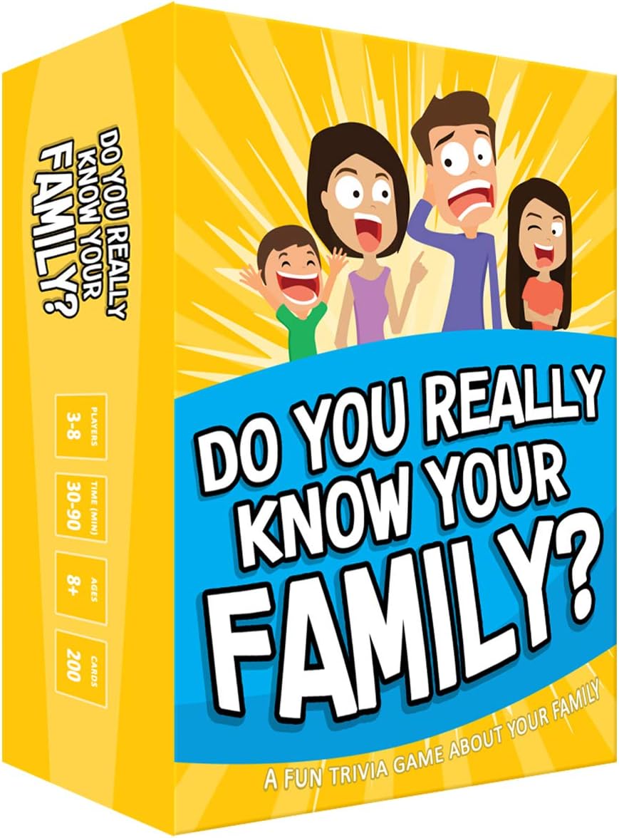 Do You Really Know Your Family Board Game