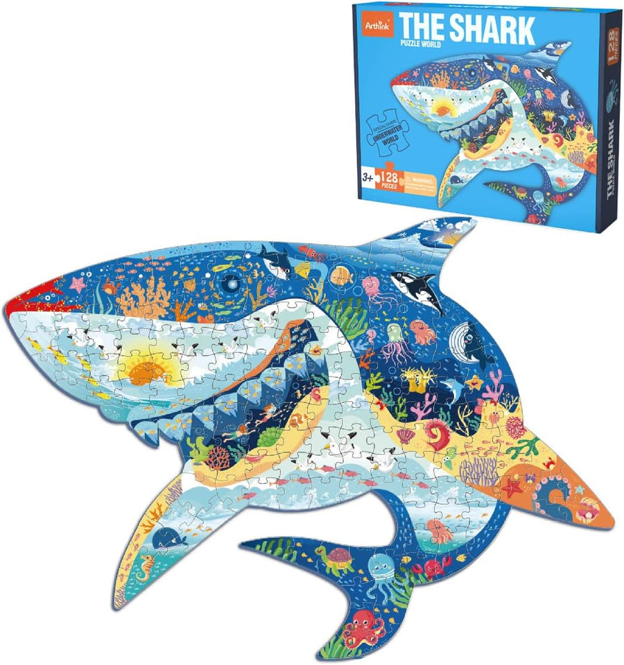 Puzzles for Kids 128 Piece Jigsaw Puzzles for Kids Ages 3-10 Puzzle...