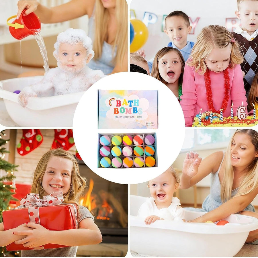 Bath bombs for child 15 Pieces body wash