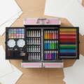 Art Set in Aluminium Carry Case | Complete Art & Drawing Kit