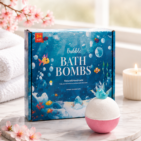 Kids Bath Bombs with Surprise Toys Inside