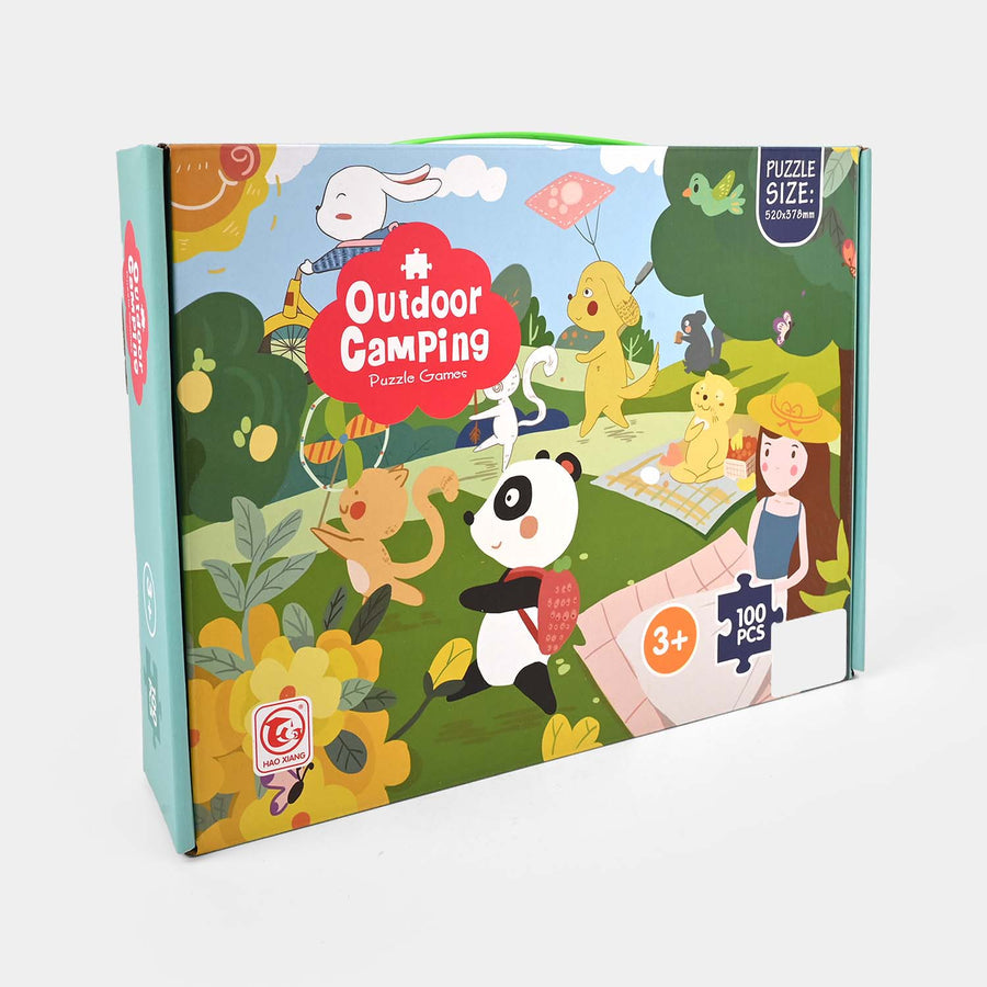 Outdoor Camping Puzzle Games (100 Pieces)