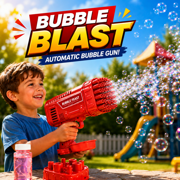 Bubble Bazooka Gun
