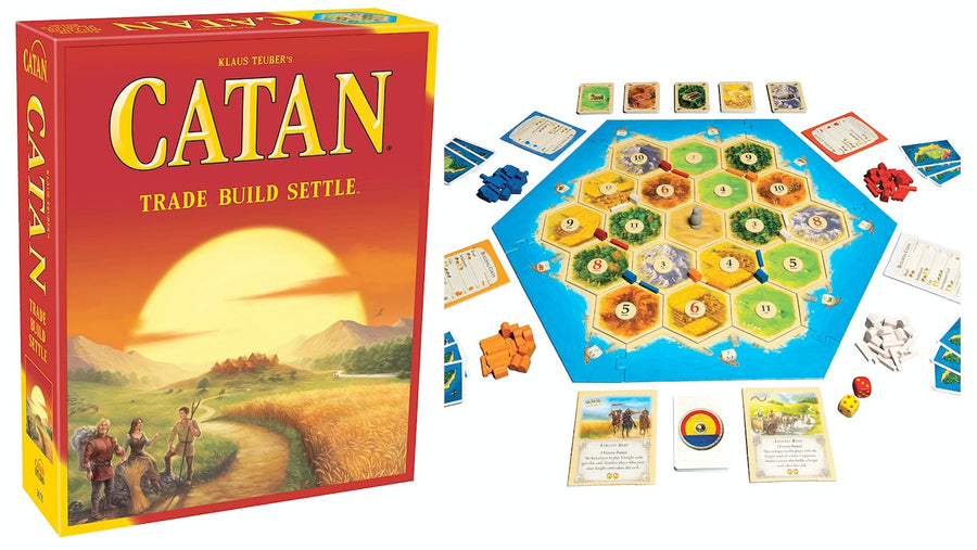 Catan Trade Build Settle Board Game for Kids and Adults