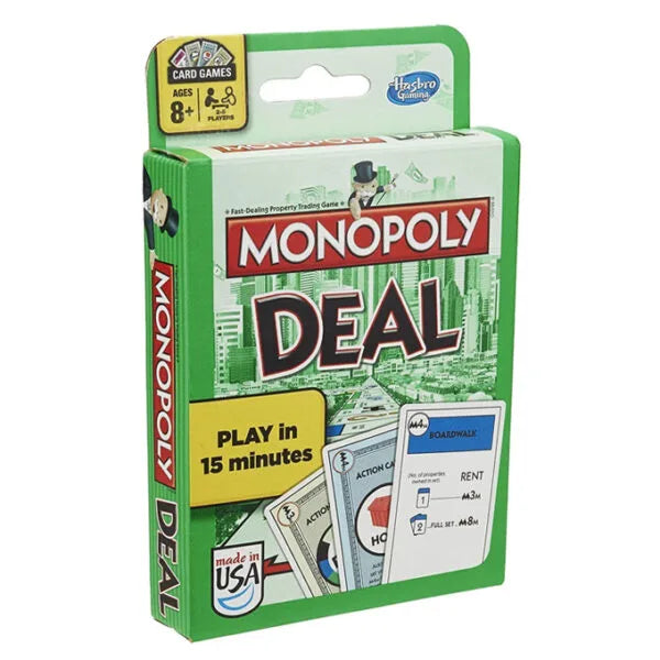 Monopoly Deal Card Game — 110 Cards