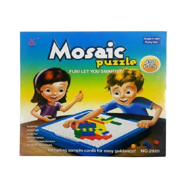Mosaic Puzzle 490Pcs - Multi-Color