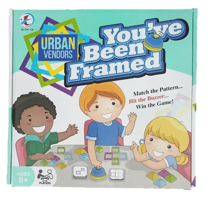 You Have Been Framed Stacking and Building Game Match the Pattern