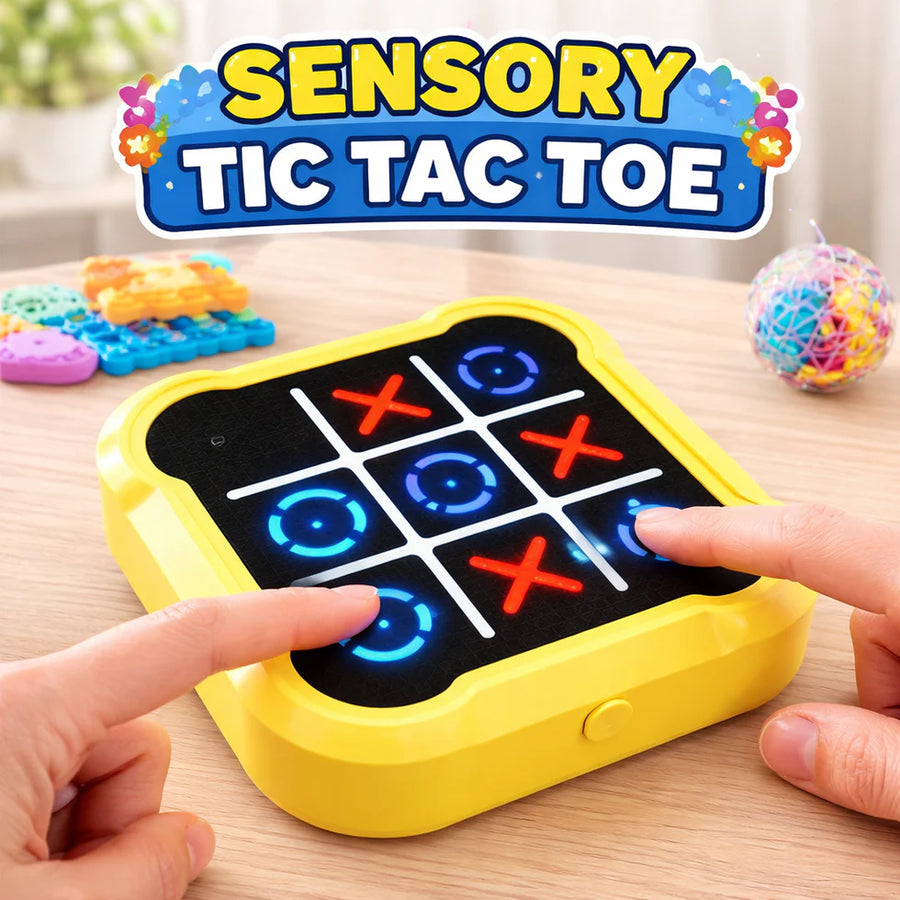 Sensory Tic Tac Toe Puzzle Game – Educational & Fun Learning Toy for Kids